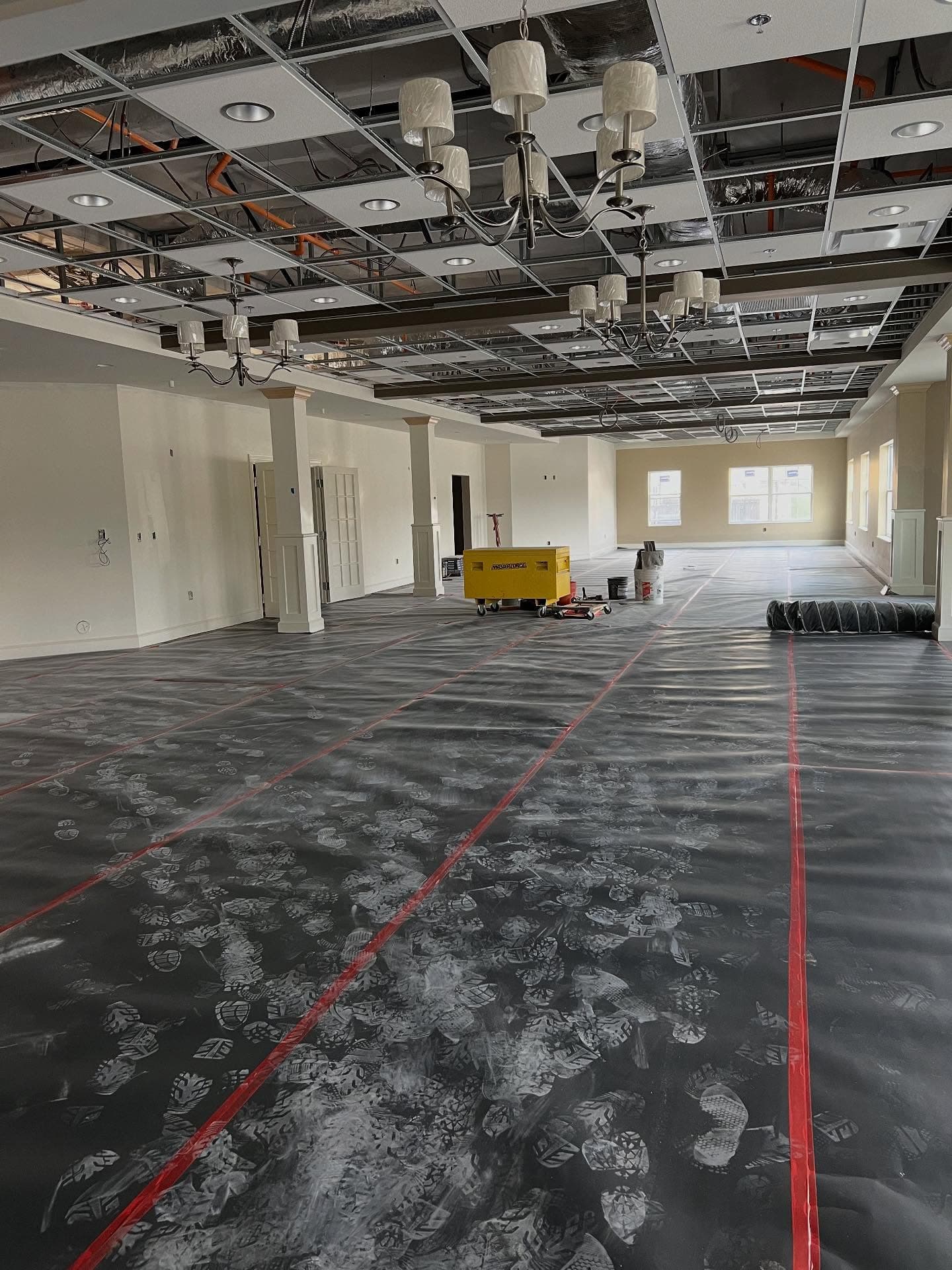 Commercial painting interior